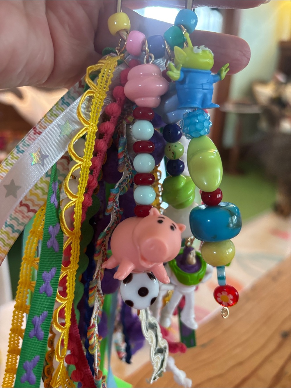 Toy Story Buzz Lightyear inspired bag charm